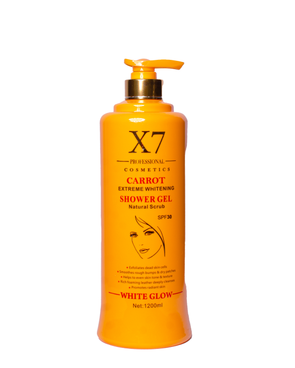 X7 Professional Shower Gel - Carrot