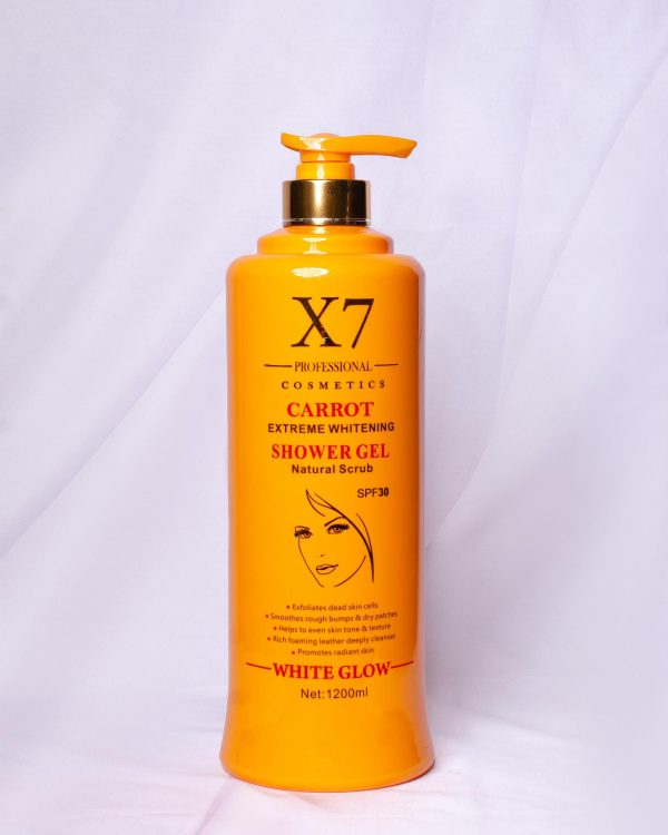 X7 Professional Shower Gel - Carrot - Image 2