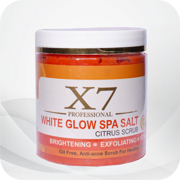 X7 Professional Glow Spa Salt - Citrus Scrub - Image 2