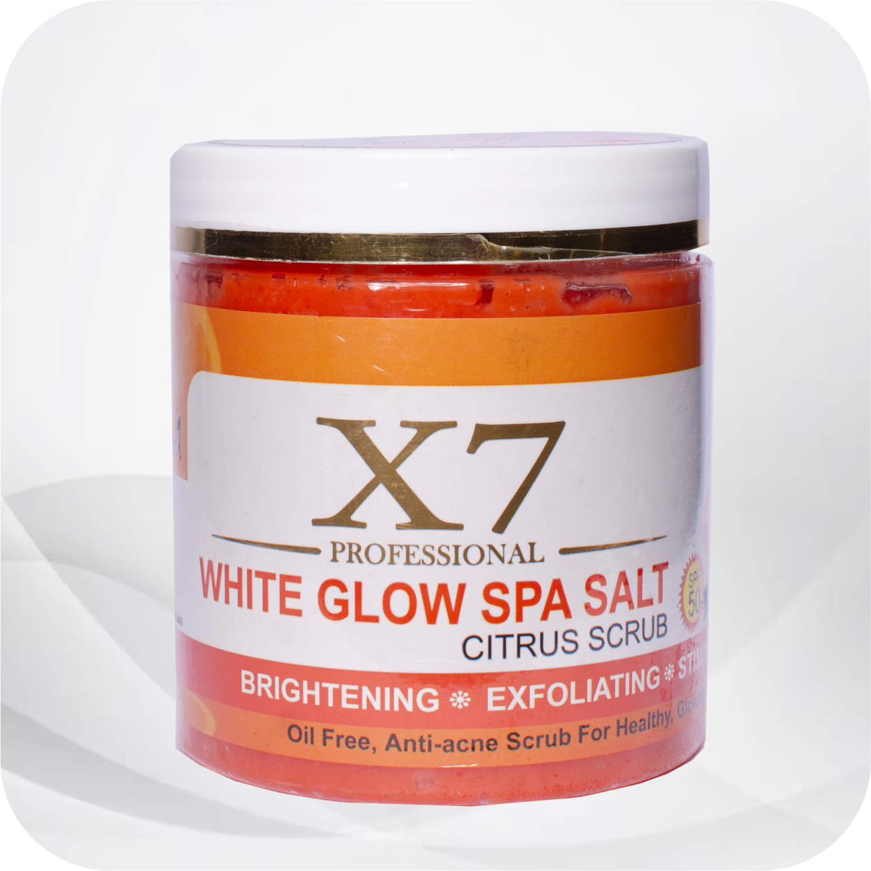 X7 Professional Glow Spa Salt - Citrus Scrub - Image 2