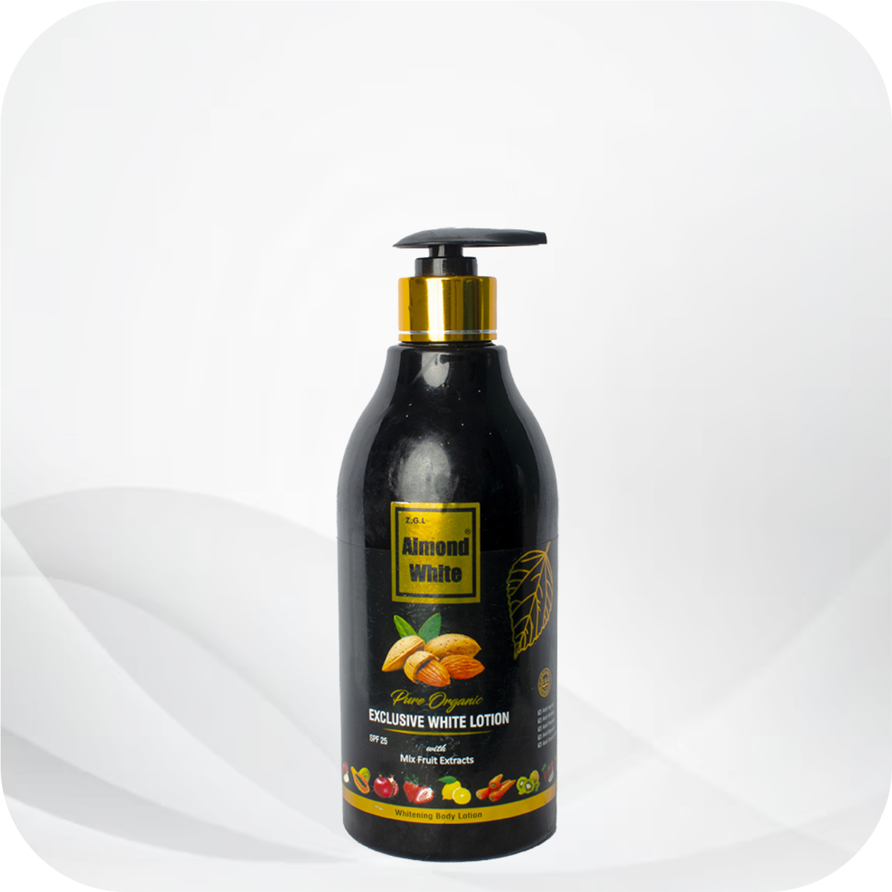 Almond White Pure Organic Whitening Body Lotion - Image 2