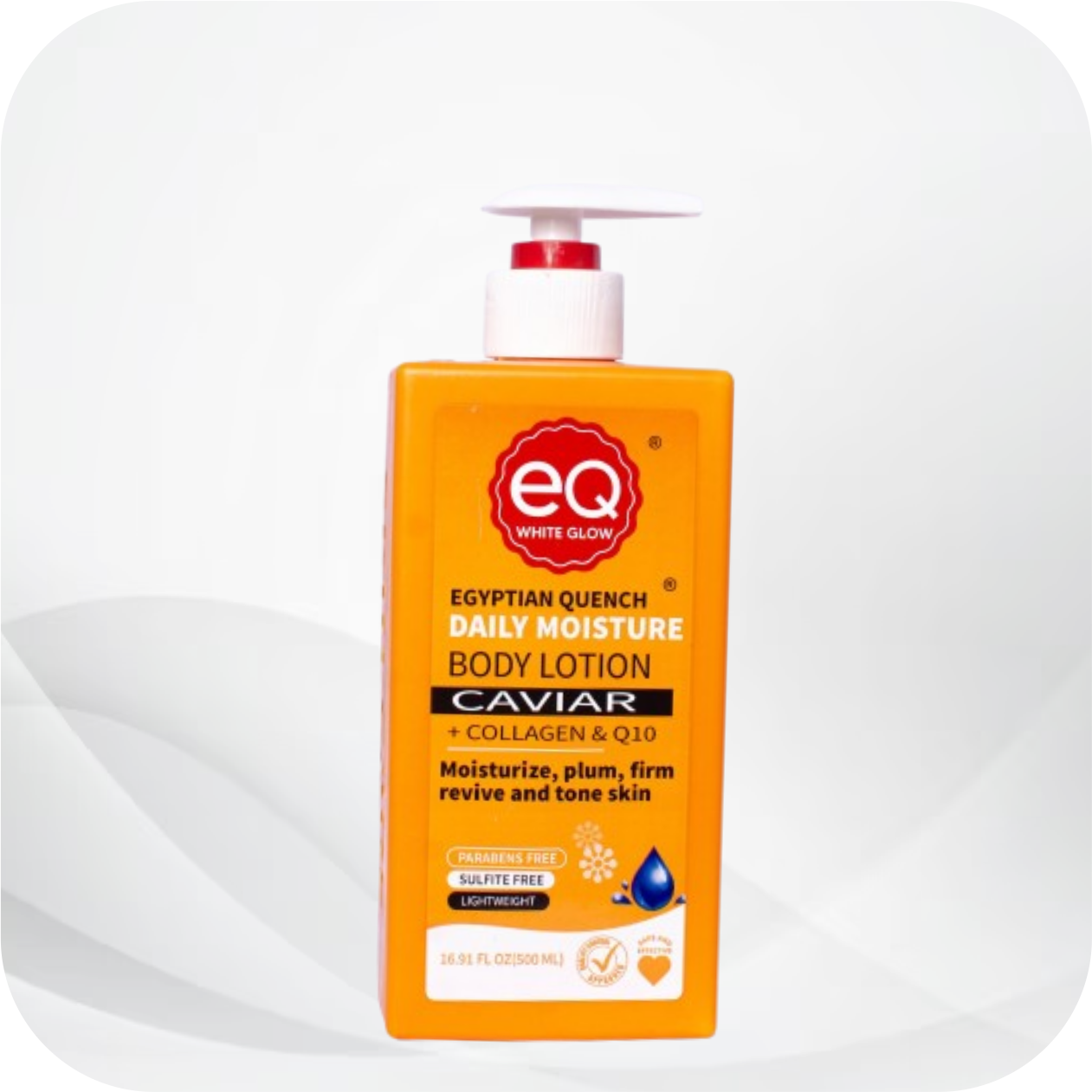 EQ - Egyptian Quench Daily Moisture Body Lotion - Caviar – Image 2
