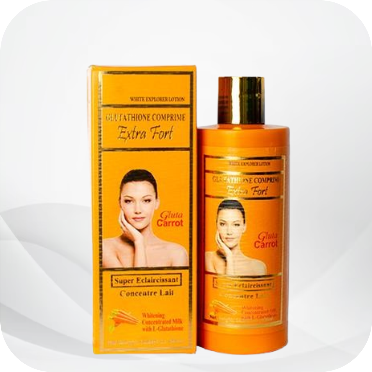 Comprimé Whitening Concentrated Milk - Gluta + Carrot - Image 2