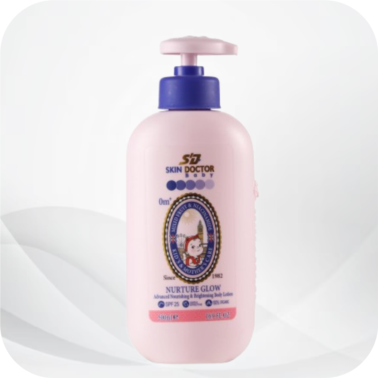 SD+ Skin Doctor Nurture Glow Baby Lotion - Advanced Nurturing & Brightening - Image 2