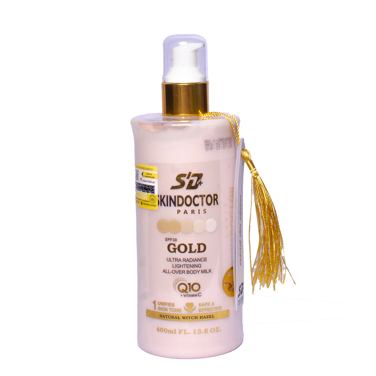 SD+ Gold Ultra Lightening Body Milk