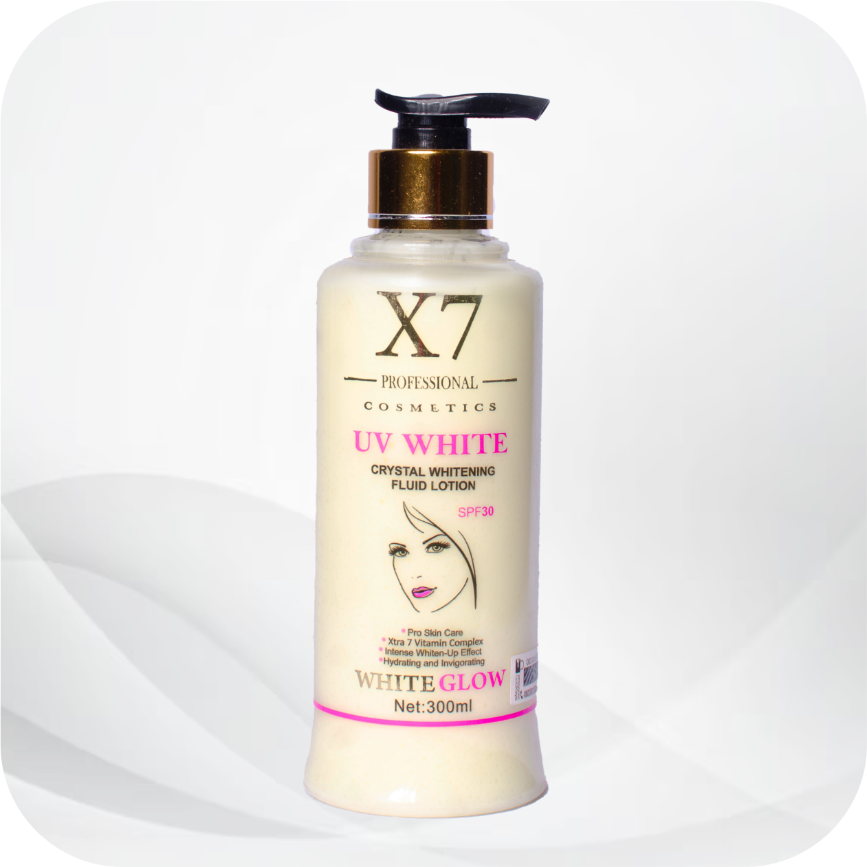 X7 Professional UV White Crystal Whitening Fluid Lotion - Image 2