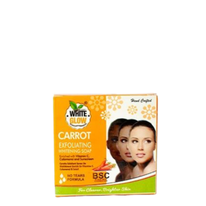 WhiteGlow Carrot Exfoliating Whitening Soap [3 pcs]