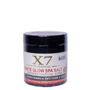 X7 Professional Glow Spa Salt – Activated Charcoal Scrub