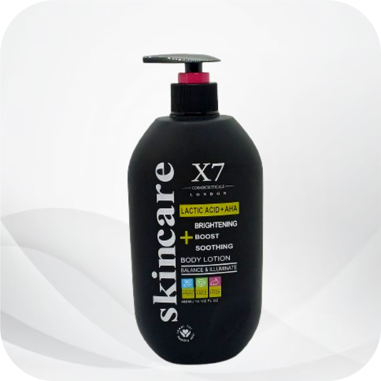 X7 Skincare - Lactic Acid + AHA Body Lotion – Image 2